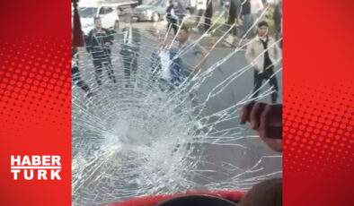 Kağıthane’de taraftar otobüsüne silahlı saldırı